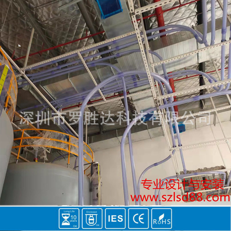 承包PFA管道设计安装PFA绝缘管耐高低温耐腐蚀输送管道