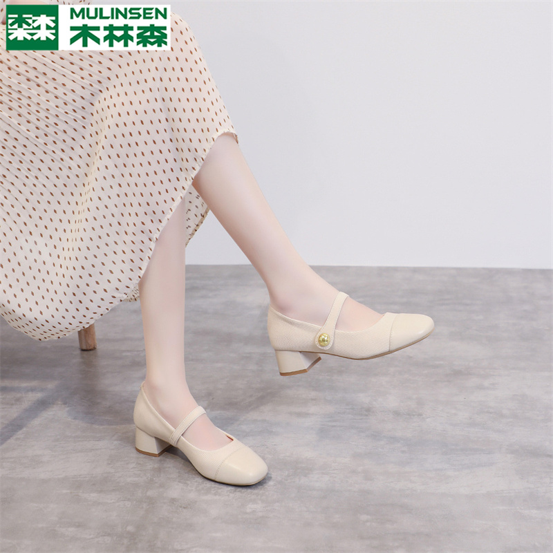 木林森官方旗舰店浅口单鞋女