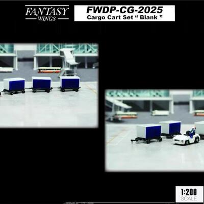 Fantasy Wings 1:200 通用款 货运地勤套装 FWDP-CG-2025