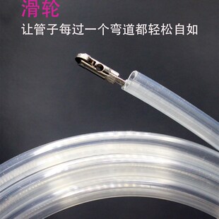 引线管抽油器汽车手动电动抽油泵防盗网油箱吸油器抽油神器 滑轮款