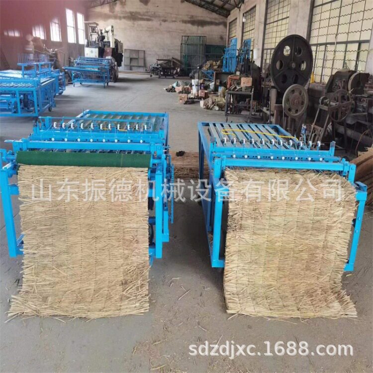 稻草保温草帘机电动草帘编织机薄草帘编织机宽窄薄厚打草帘子机