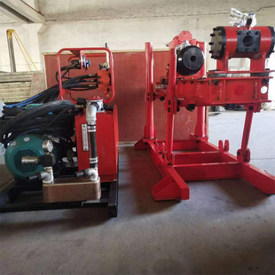 中晟供应厂家直供架柱式液压回转钻机 全液压钻机钢索取芯探矿机