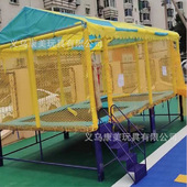 幼儿园蹦极跳床 厂家直销大蹦床 二合一组合儿童蹦床 户外蹦蹦床
