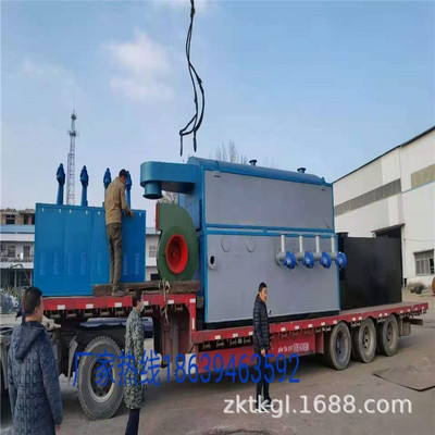 现货1吨-4吨反烧生物质烧柴燃煤蒸汽锅炉生物质颗粒常压热水锅炉