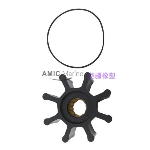 船用海水冷却泵叶轮氯丁橡胶适用捷斯克Jabsco11979-0001
