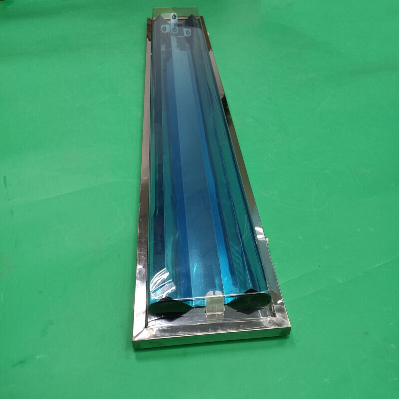 厂家直销T8 1.2米双支不锈钢直边吸顶净化灯 车间洁净led净化灯