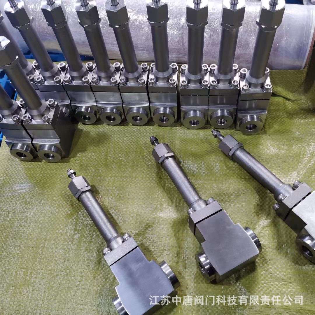 DJ61F-320P不锈钢高压低温截止阀 LO2、LN2、LNG 长轴低温截止阀