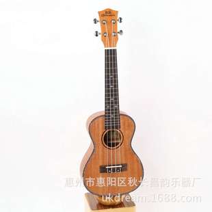 EMUC 84B 四弦琴O 23寸全桃花芯紅龜甲邊ukulele夏威夷小吉他