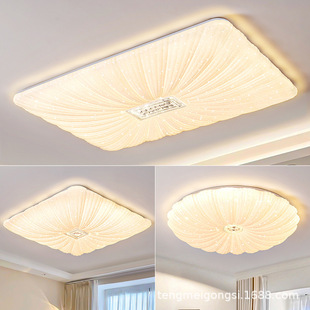 智能语音led吸顶灯卧室灯现代简约客厅灯饰房间餐厅厨房阳台灯具