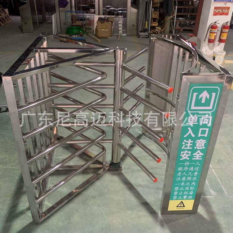 尼高迈供应人员进入口道门闸挡 商店超市车站酒店转闸半高门导向