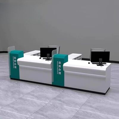 银行非现金受理半包围办公桌
