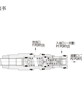 台湾久冈JGH插装阀直动式溢流阀J-CRV-C-K厂家直供JEOU GANG