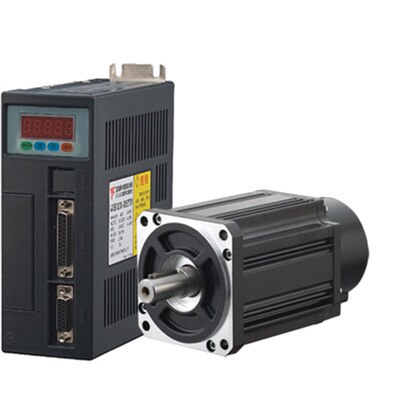 包邮泰达80ST-M02430交流伺服电机+驱动器1.27N.M 400W