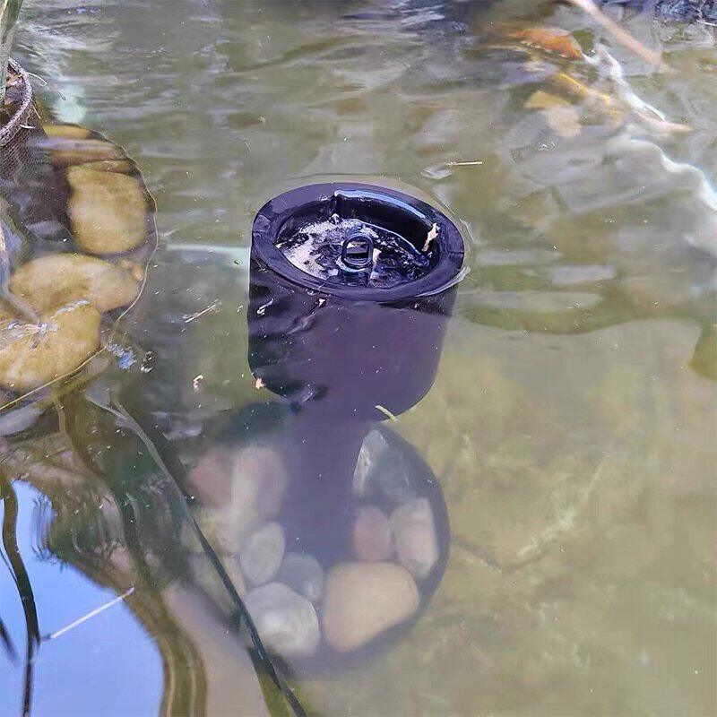 鱼池水面树叶垃圾收集器漂浮撇渣器水池面吸吸油膜清理带底座