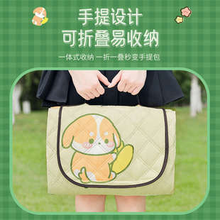 原古人野餐垫防潮垫加厚户外地垫露营秋游春游垫草坪野炊草地铺垫