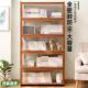 组合书柜子多功能家用客厅书架实木落地儿童多层大书橱置物架储物