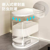 米桶家用2024新款 防虫防潮密封大米储存容器米箱食品级收纳盒米缸