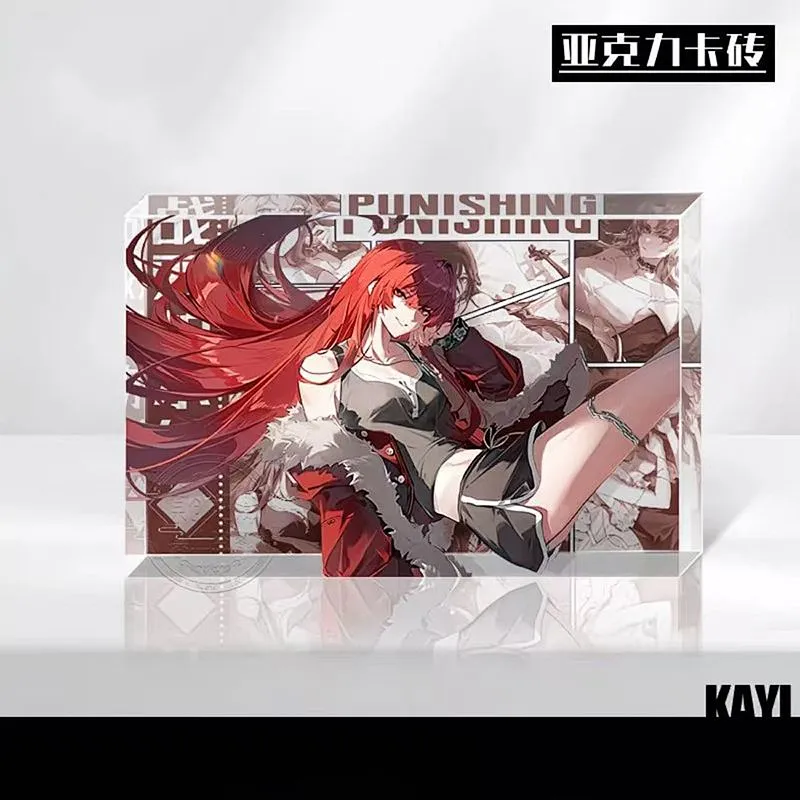 战双帕弥什六周年比安卡洁塔薇露西亚亚克力砖拍立得精美小卡