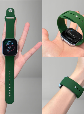 适用于华为FIT4手表硅胶表带fit4Pro/fit3智能运动休闲一体式液态硅胶反扣手表带男女通用时尚透气配件替换带