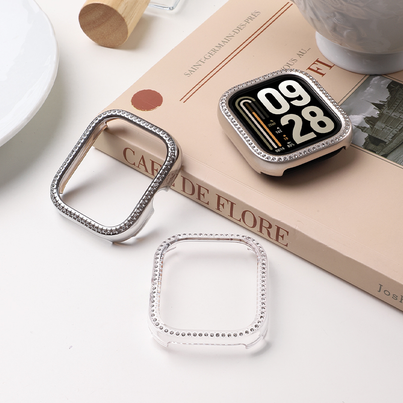 FITX适用红米手表6仿钻保护壳