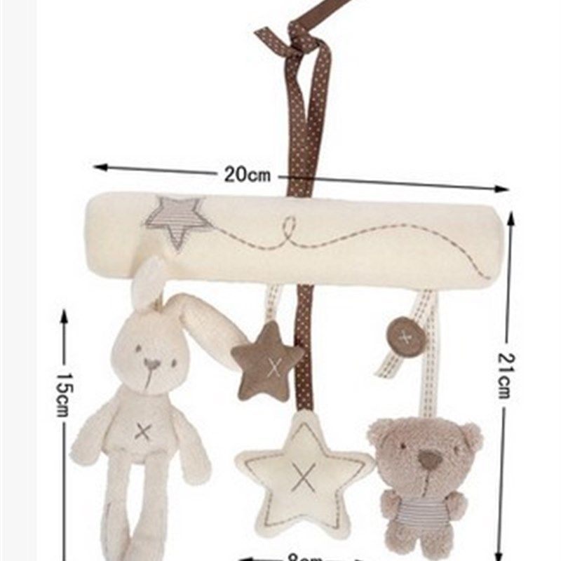 毛绒车挂带音乐床挂床绕玩具 原包装卡纸代发,玩具/童车/益智/积木/模型,摇铃,淘宝优惠券,粉丝福利购,淘宝优惠卷