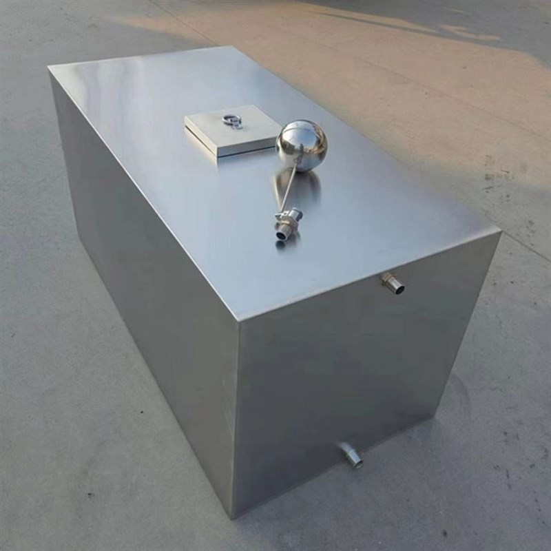 加厚油箱工业储i水桶揭盖学校不锈钢水箱储水罐工地卧式定制大容