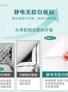 涂鸦墙贴儿童房墙面装饰家用学生画画板可移除不伤墙客厅墙壁贴纸