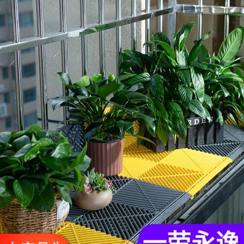 劳永逸：防盗网垫板塑料网格家用拼接一坠落防阳台防护栏防盗窗