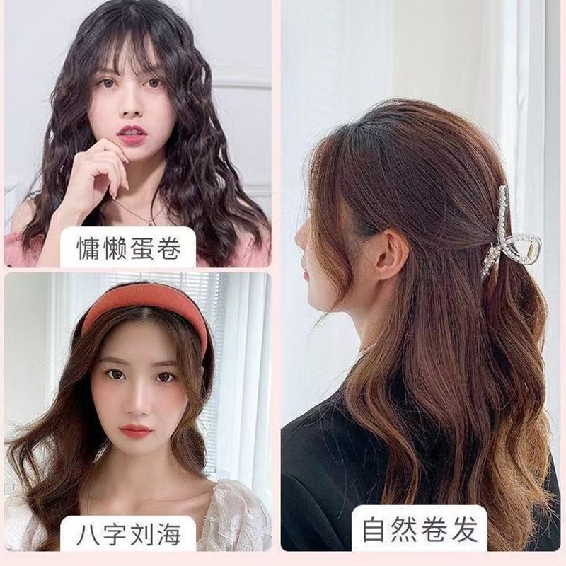 速发小型卷发棒迷你版电小夹板直卷筒空气刘海卷筒贴爆款熨板发帖