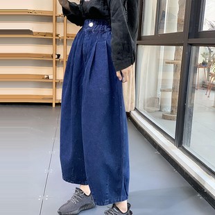 小2子20个新款 灯笼裤 哈货牛仔裤 大码 欧伦裤 速发高腰香蕉裤