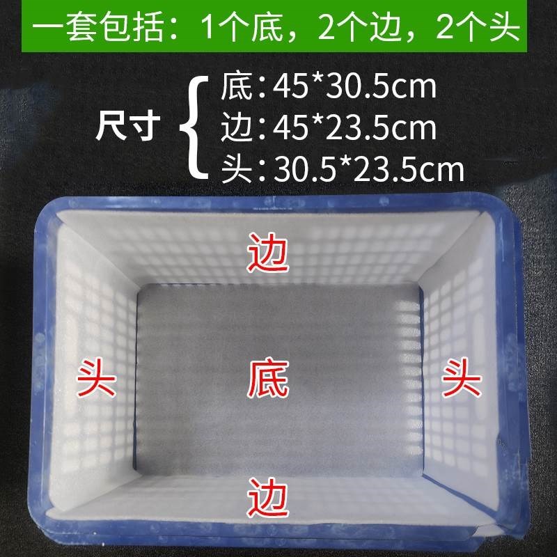 速发新品周转箱内f衬贴防磨垫筐围塑料箱保护垫片贴纸围子背U胶粘