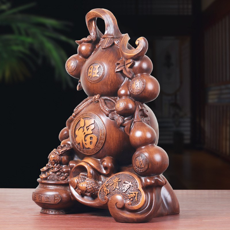 速发招财葫芦件新五福临门家居饰品摆房客厅玄关酒柜乔迁新居开业