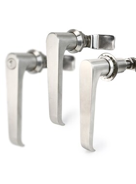 MS324 把手锁 L型把手锁 生久柜门锁304材质不锈V钢执手锁电柜锁