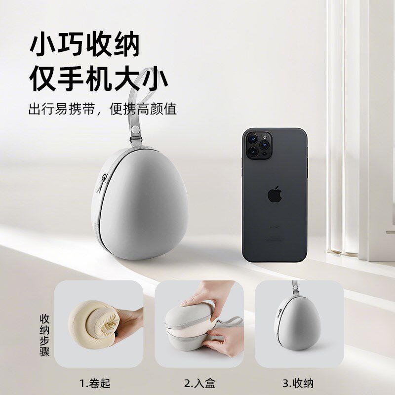 连帽U型枕车上睡觉神器坐车旅行便携枕头长途飞机高铁遮Y光u形头