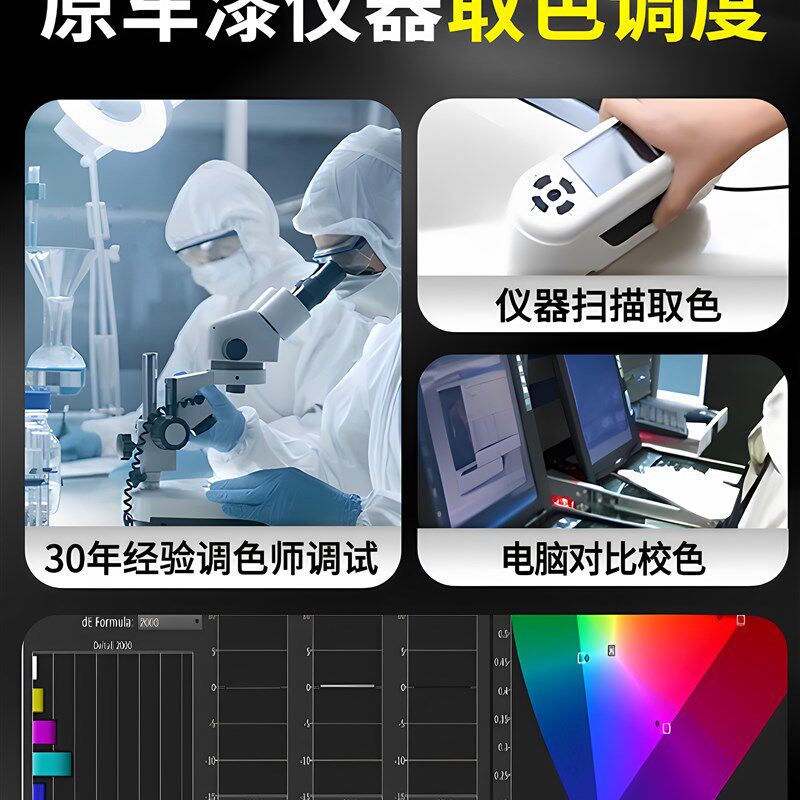 凯迪拉克XT5补漆n笔曜石黑汽车专用原补车漆画痕修覆神器改装配件
