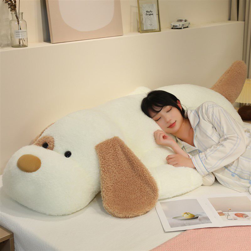 巨大号趴a趴狗公仔抱枕女孩夹腿睡觉床上娃娃小狗玩偶狗狗毛绒玩