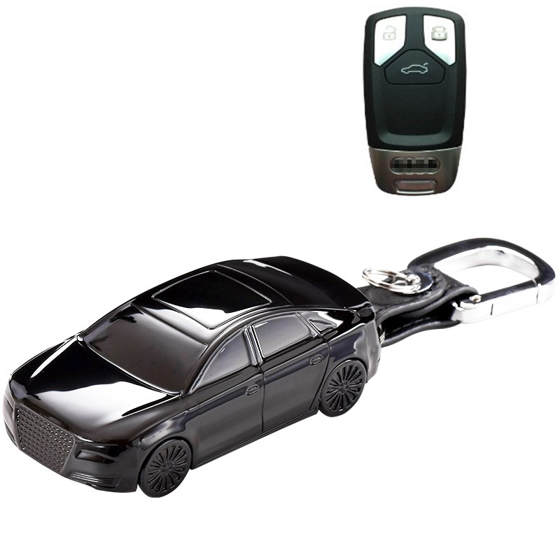 适用 奥迪 汽车钥匙保护套A6Ls A4L A5 A7 A8L Q5 S5 Q7包壳扣挂