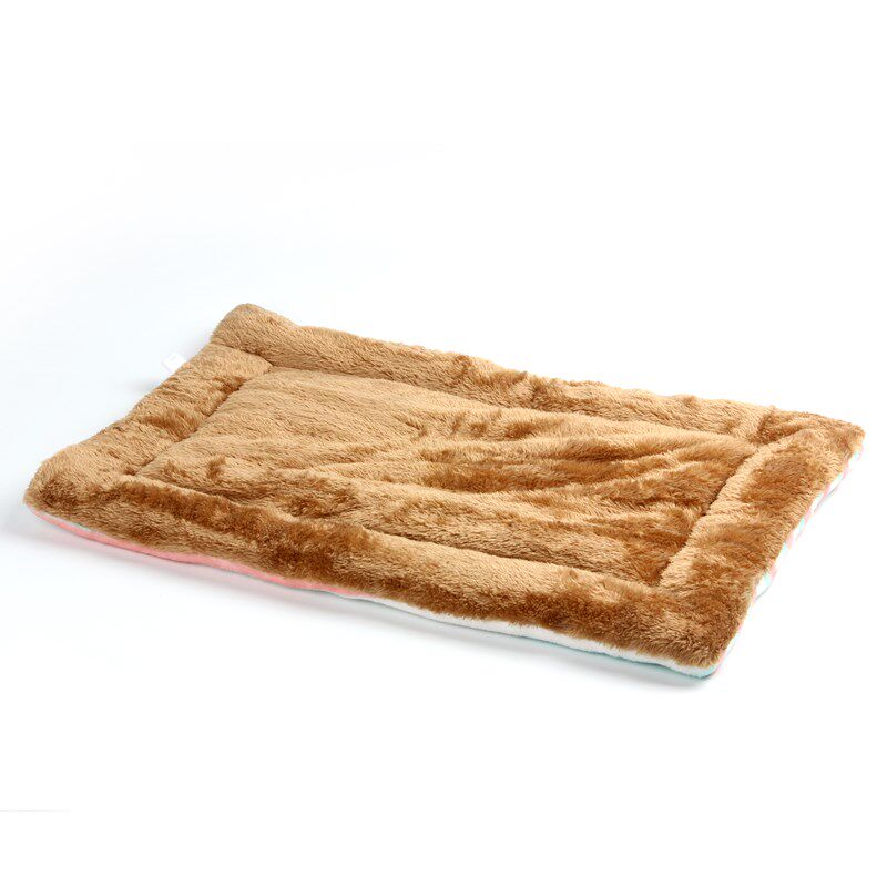 狗窝垫子狗狗窝垫加厚棉垫羊羔绒毯宠物毛毯被子棉绒X垫子小狗毯