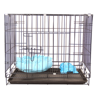 狗笼子泰迪c狗笼带厕所小狗笼中小型犬折叠狗笼子围栏大猫笼兔子