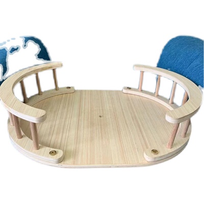 水滴板松木实木顶天立地猫咪通天柱跳板猫爬架diy材Y料配件眺望台