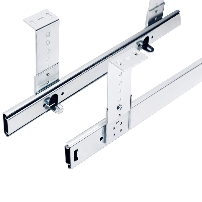 加厚键盘托电脑桌键盘托架轨道吊装E滑轨鼠标托盘支架键盘拖架滑