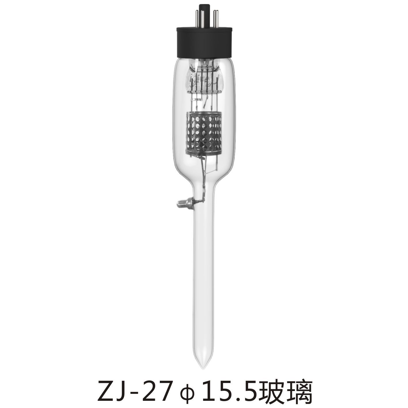 供应睿宝真空规管ZJ-27高真空热阴极热阴极15.5玻璃规管图片