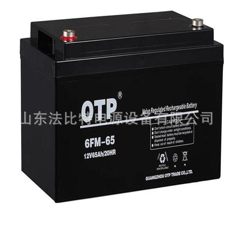 OTP免维护蓄电池6FM-65直流屏12V65Ah通讯基站 广州欧托匹