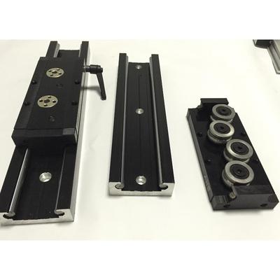 60mm宽频带锁导轨滑块，高速线性导轨，双轴内夹滑块，带手柄滑块