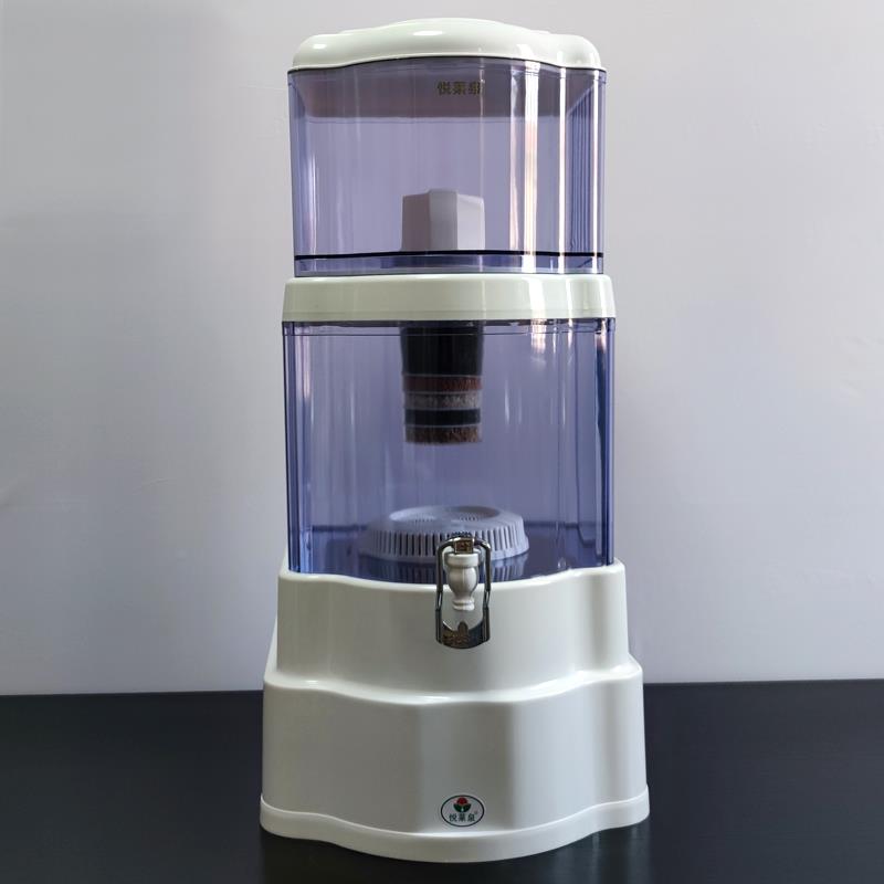悦莱泉28升大容量矿泉壶七级净水器过滤器陶瓷滤芯桌面式净水壶