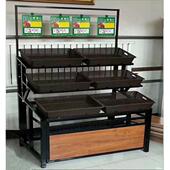 新款 超市果菜架水果蔬菜架超市蔬菜水果货架多功能水果展示架生鲜