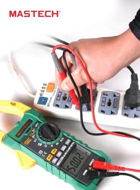 MASTECH华仪MS2009A/MS2109A数显钳形万用表交直流600A电容温度