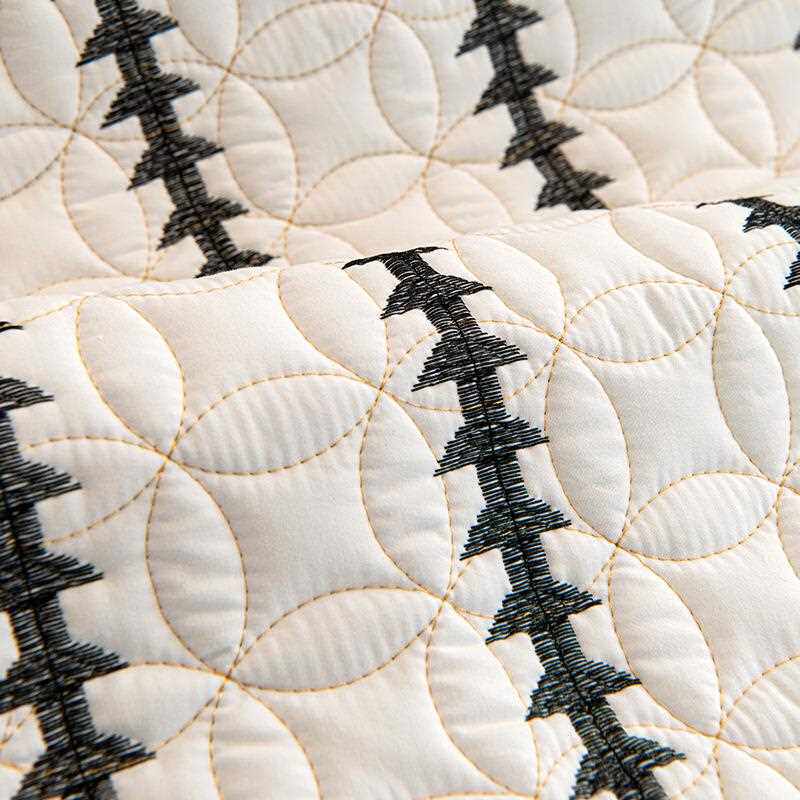 直销新款刺绣水洗棉沙发垫四季通用防滑坐垫子沙发套罩2026新款靠