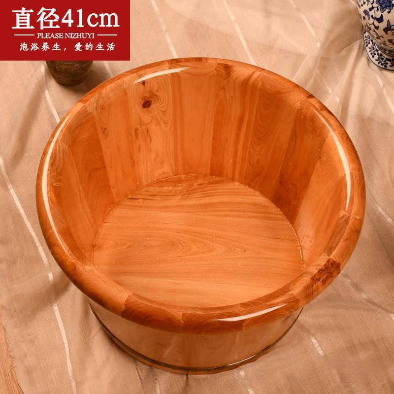 香柏木泡脚木桶家用洗脚桶足浴木桶木盆洗脚盆双人泡脚桶大脚直销