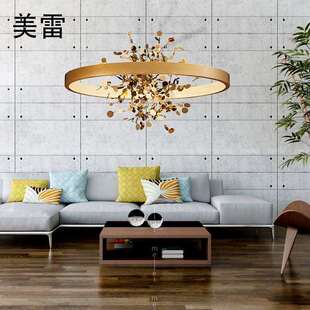 轻奢美式古典欧式样板房别墅客厅卧室餐厅个性设计师展厅吊灯